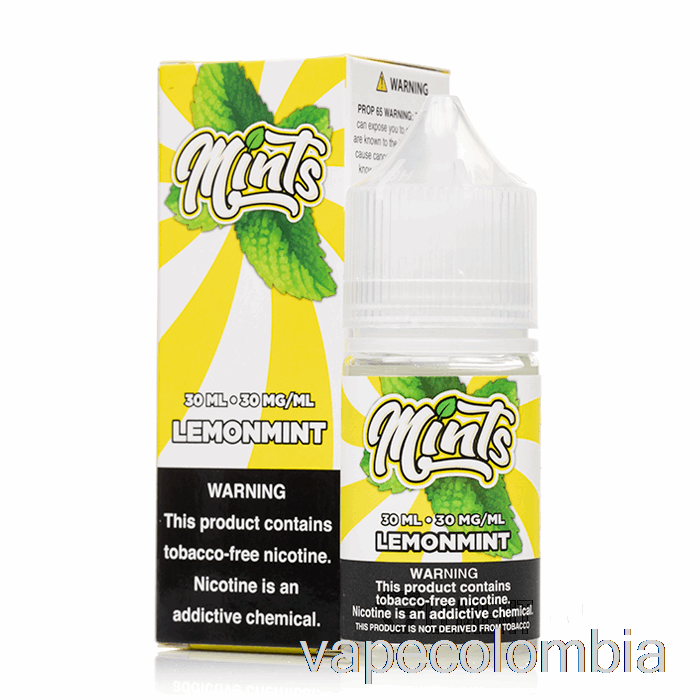 Vape Desechable Sales De Menta Limon - Mints Vape Co - 30ml 30mg